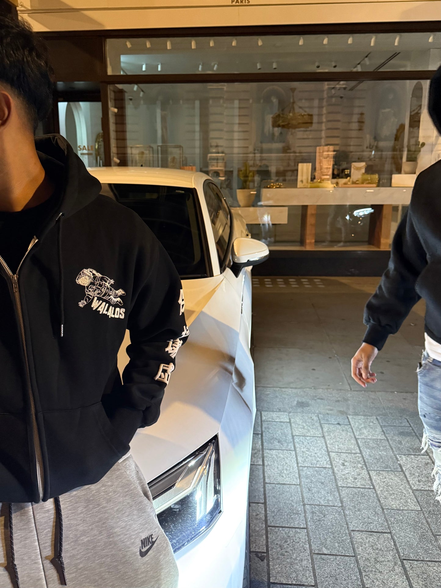 "Stay Humble" Black Zip-Up
