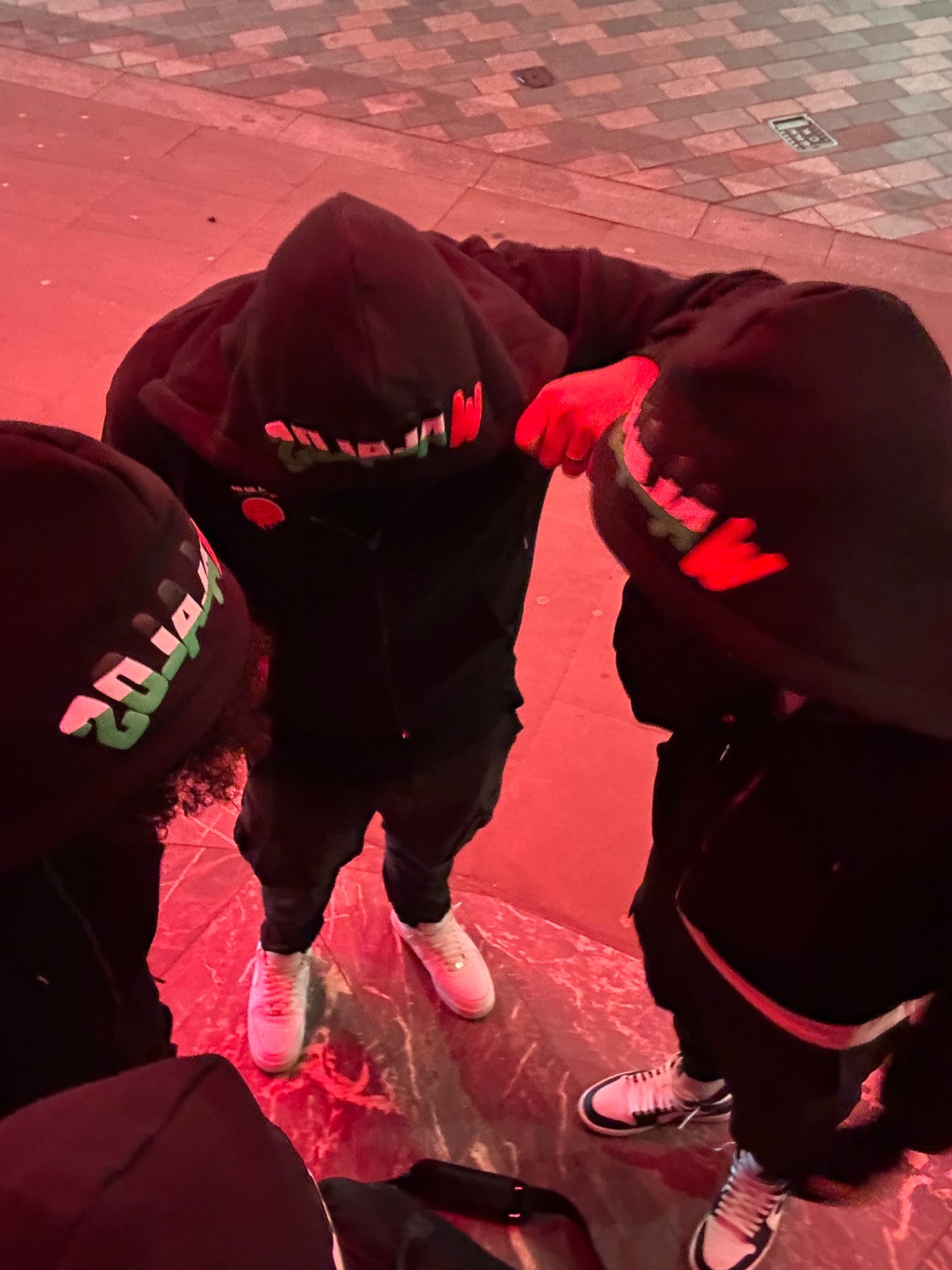 "FREE PALESTINE" Zip-Up