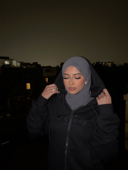 "Bukhari Hadith" (Triple Black x Zip-Up Edition)