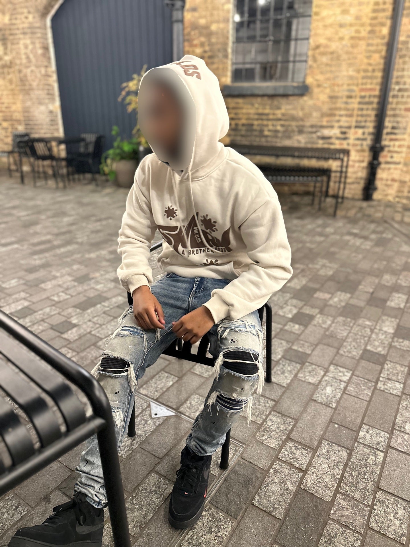 Oversized "Shark" Hoodie