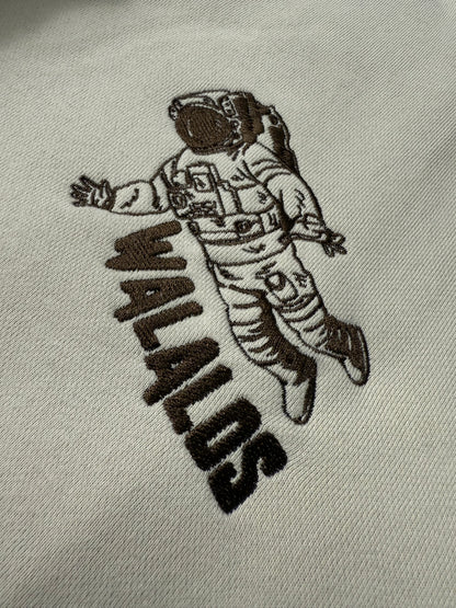 "Stay Humble" Cream/Brown Pullover