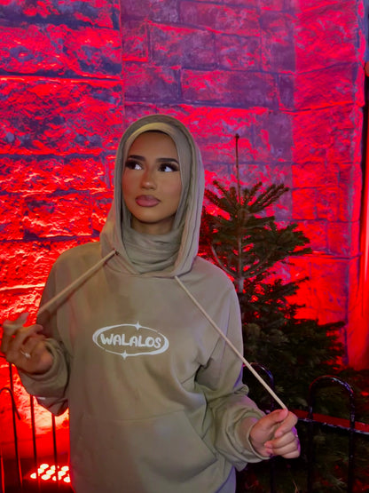 "Bukhari Hadith" - Khaki Hoodie