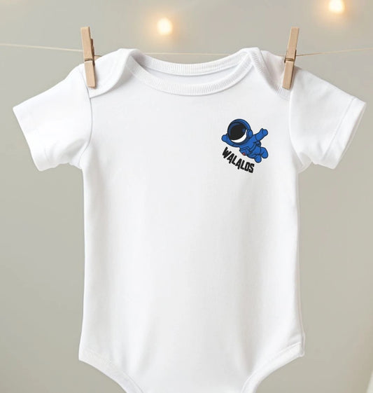 "ASTRO" Short Sleeve Baby Grow